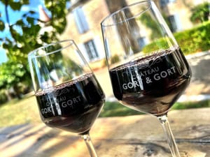 Château Gort & Gort wijnglazen